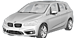 BMW F45 B2082 Fault Code